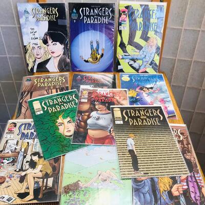 Lot of 12 STRANGERS IN PARADISE