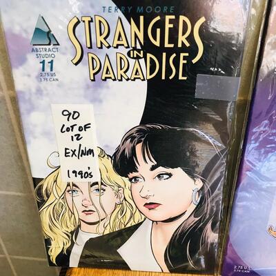 Lot of 12 STRANGERS IN PARADISE