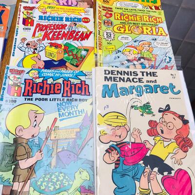 Lot of 15 Classic Comics Uncle Scrooge Dennis the Menace