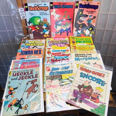 Lot of 15 Classic Comics Uncle Scrooge Dennis the Menace