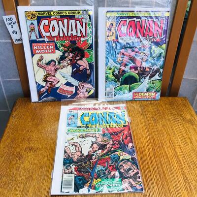 Lot of 3 CONAN