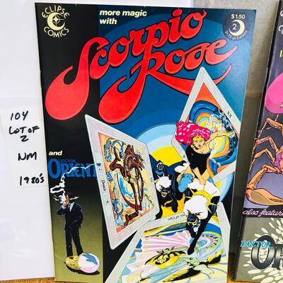 SCORPIO ROSE lot of 2