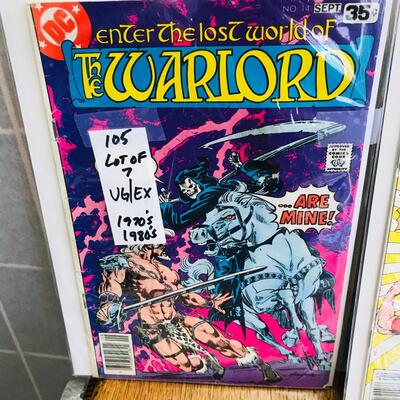 Lot of 7 Assorted Comics