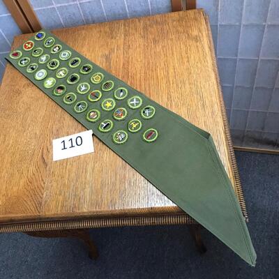 Boy Scouts Merit Badge Sash