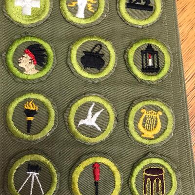 Boy Scouts Merit Badge Sash