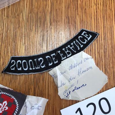 Boy Scout Patches From France