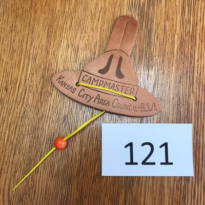 Leather Kansas City Campmaster Neckerchief Holder