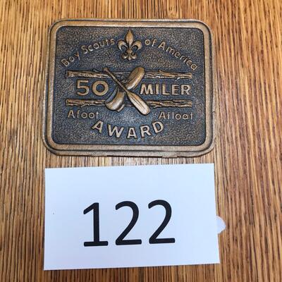 Leather Patch Boy Scouts 50 Miler Award