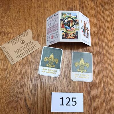 Lot of Boy Scout Membership Cards