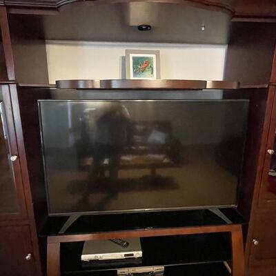 Solid Wood Entertainment Center