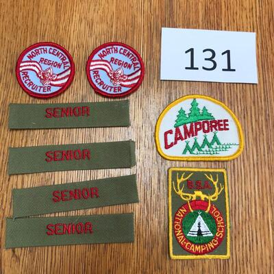 Lot of Camping Patches & Other
