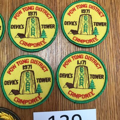 Devils Tower Pow Tong District Lot of Patches