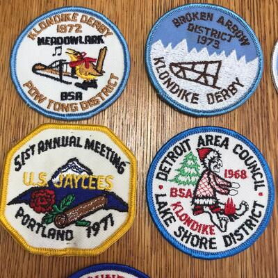 1970s Klondike Derby Patches