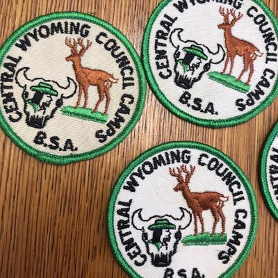 Lot of Central Wyoming Boy Scout Patches