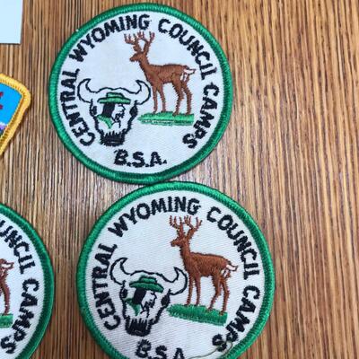 Lot of Central Wyoming Patches