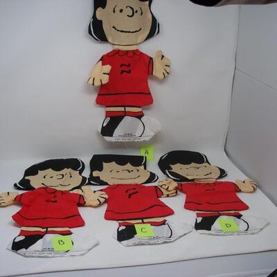 Lucy from Peanuts Cut N Sew Pillow