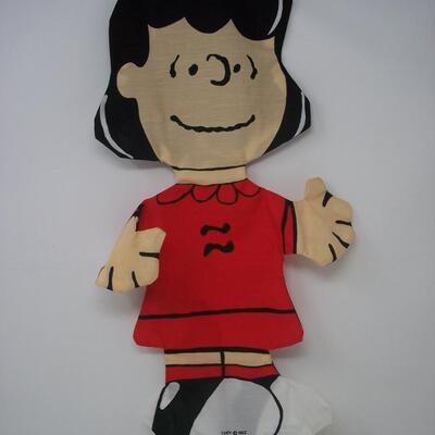 Lucy from Peanuts Cut N Sew Pillow