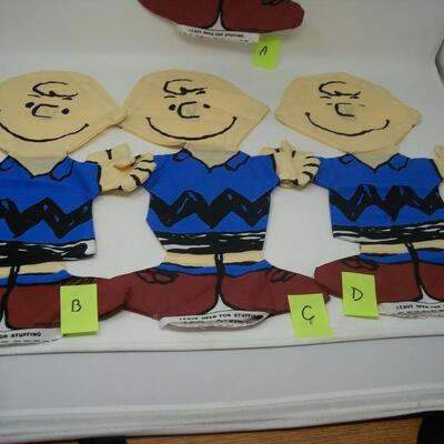 Charlie Brown Cut N Sew Pillow