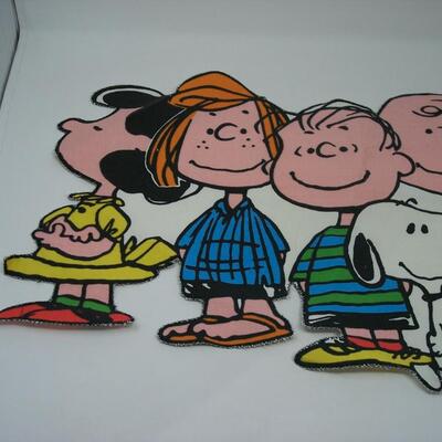 Peanuts Gang Thick cloth Wall Display