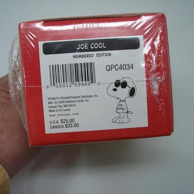 Snoopy Joe Cool Hallmark Porcelain Figure