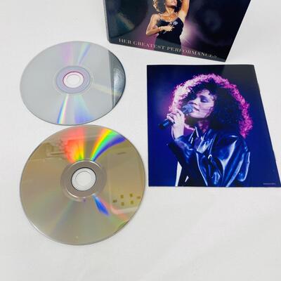WHITNEY HOUSTON LIVE CD/DVD COMBO SET