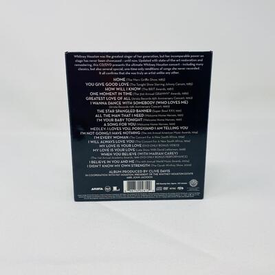 WHITNEY HOUSTON LIVE CD/DVD COMBO SET