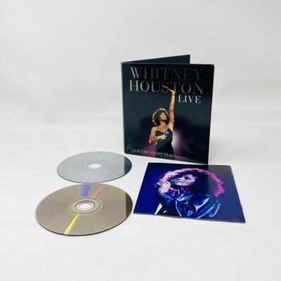 WHITNEY HOUSTON LIVE CD/DVD COMBO SET