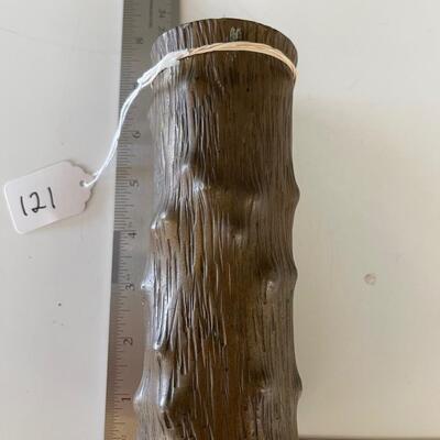 Metal vase / tree form #121