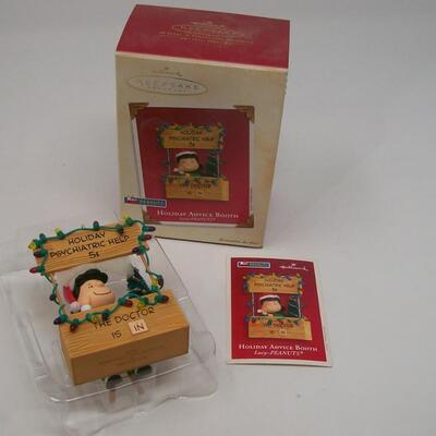 Hallmark Holiday Advice Booth