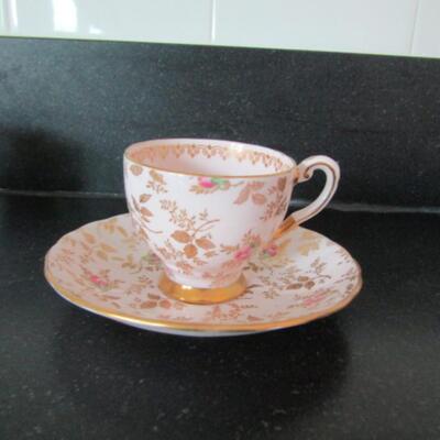Collection of Fine China Tea Cups with Saucers- Various Makers