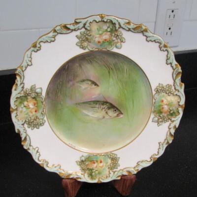 Two Fish Themed Plates by Hammersley & Co.