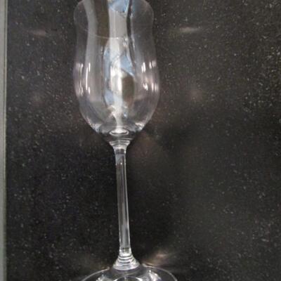 Waterford Crystal- Four Wine Glasses (Marquis) and One Brandy Snifter