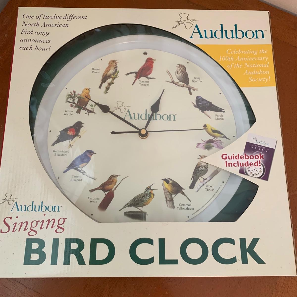 Audubon Singing Bird Clocks (UB3-DG) | EstateSales.org