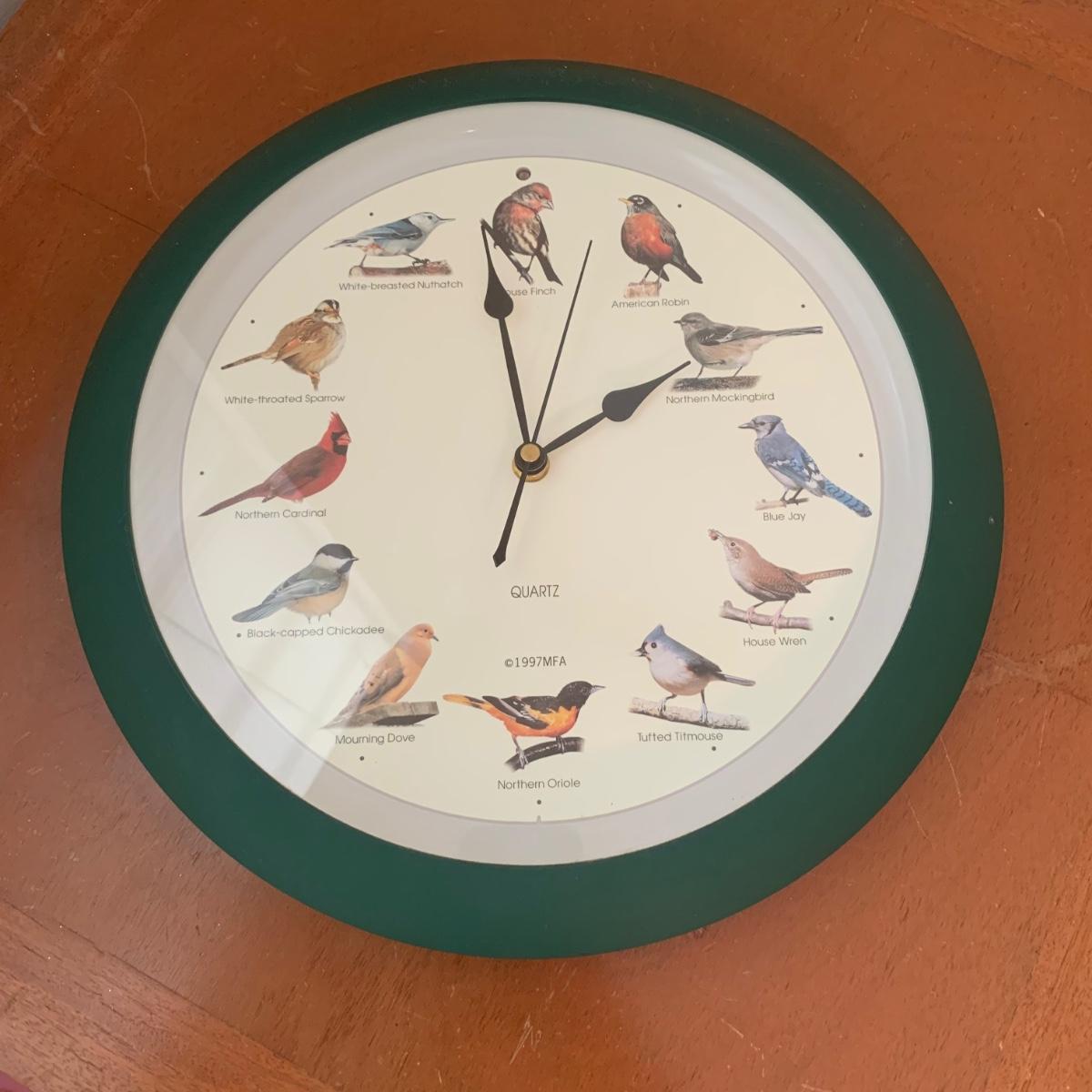 Audubon Singing Bird Clocks (UB3DG)