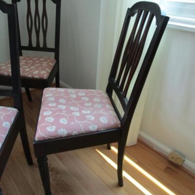 Set of Four Sheridan Style Chairs