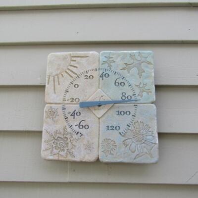 Four Seasons Wall Hanging Thermometer