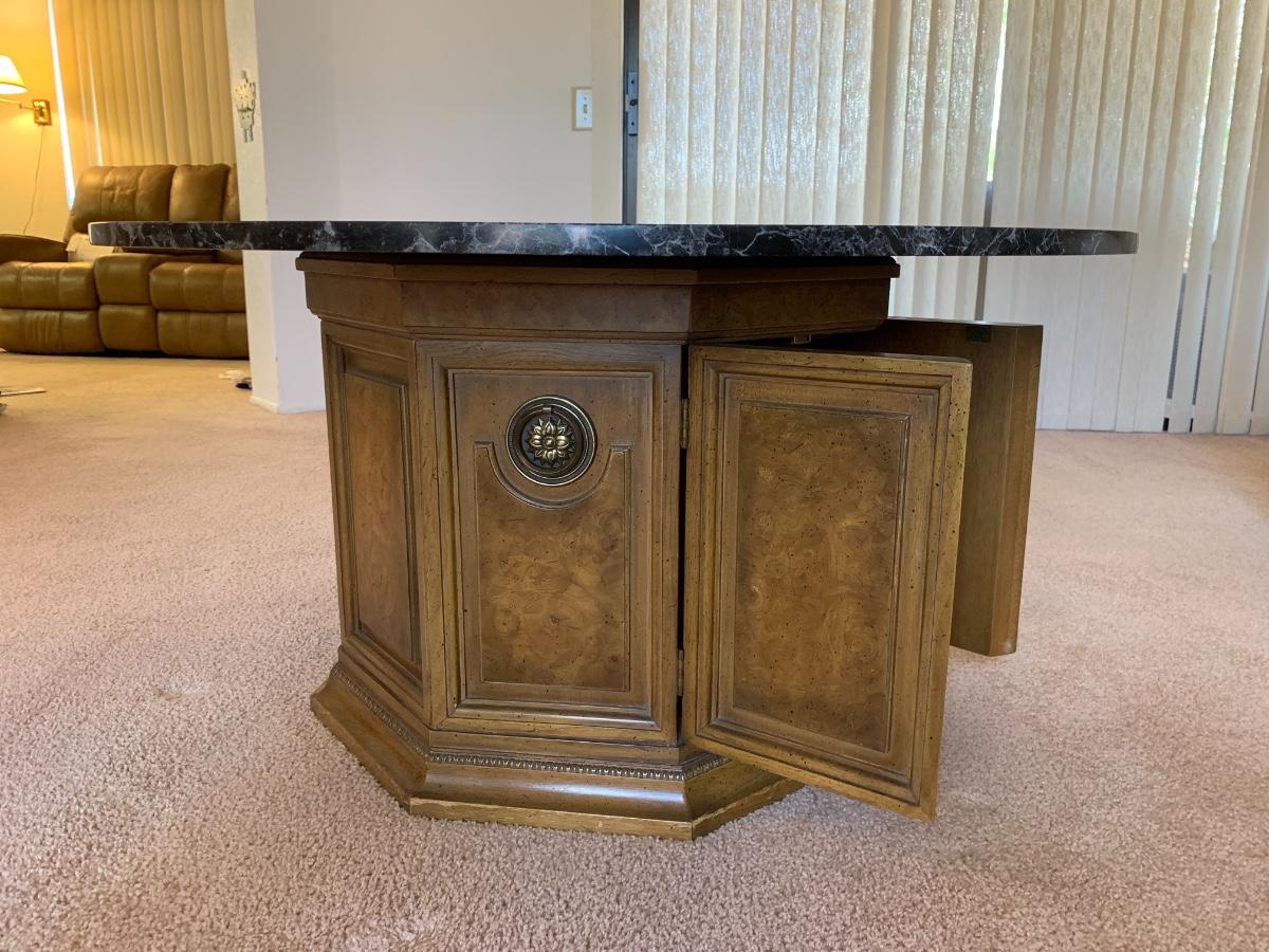 Round Makeshift Table