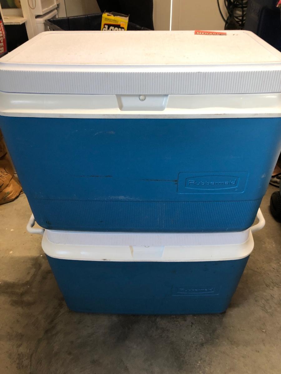 G15 Two Coleman Coolers