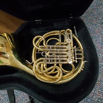Besson French Horn with hard case