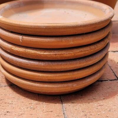 Lot 6: Large Selection of Assorted Clay Flower Pots (Many ITALIAN)