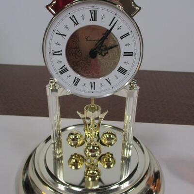 Concordia Clock & MOM Copper Alarm Clock Made In Hungary