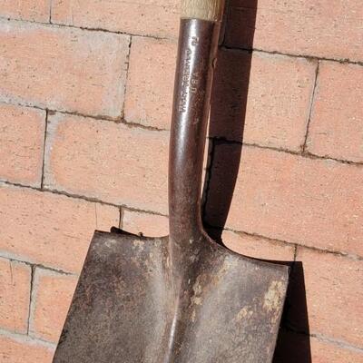 Lot 13: Vintage Wood Handle Shovel