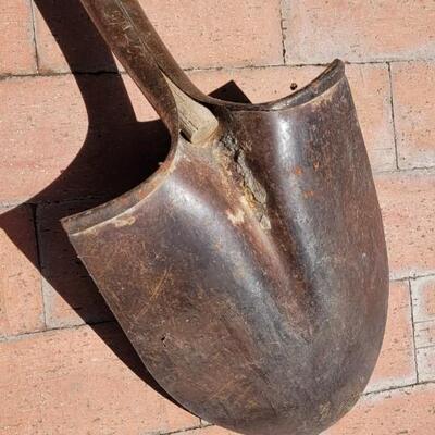 Lot 13: Vintage Wood Handle Shovel