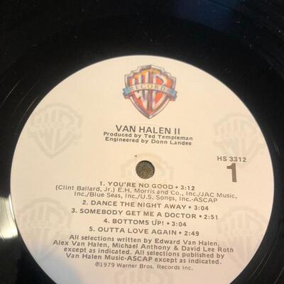 Van Halen II Original Record Album. Record Clean. See Pics for Condition.