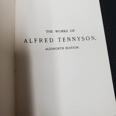Alfred Lord Tennyson boxed book set