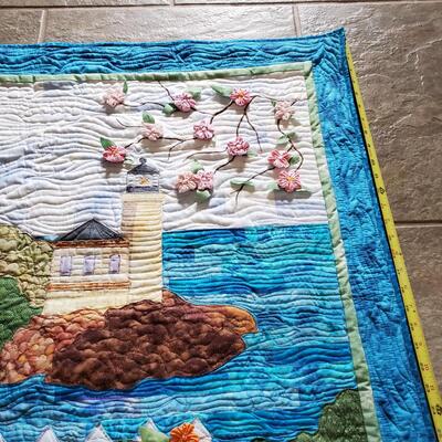 Lighthouse Quilt Wall Hanging