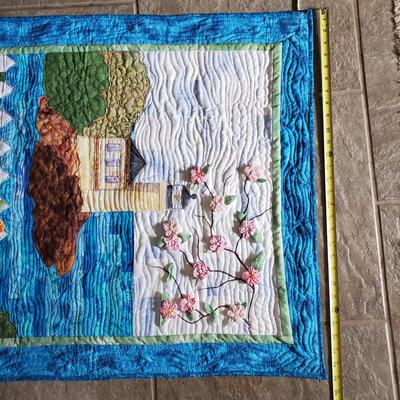 Lighthouse Quilt Wall Hanging