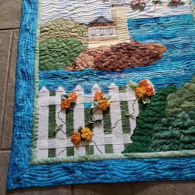 Lighthouse Quilt Wall Hanging