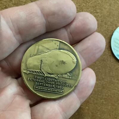 Rare SPACE FLOWN Medallions Apollo 11 Space Shuttle NASA
