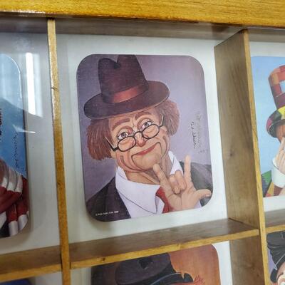 Red Skelton Art - Framed Collage